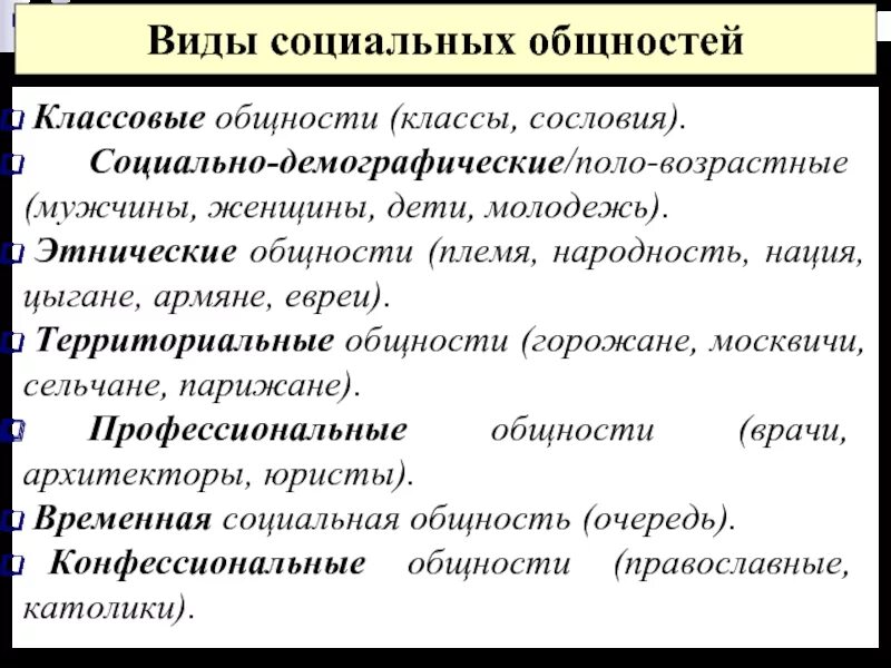 Виды этнических общностей примеры Признаки и многообразие этнических общностей: найдено 90 изображений