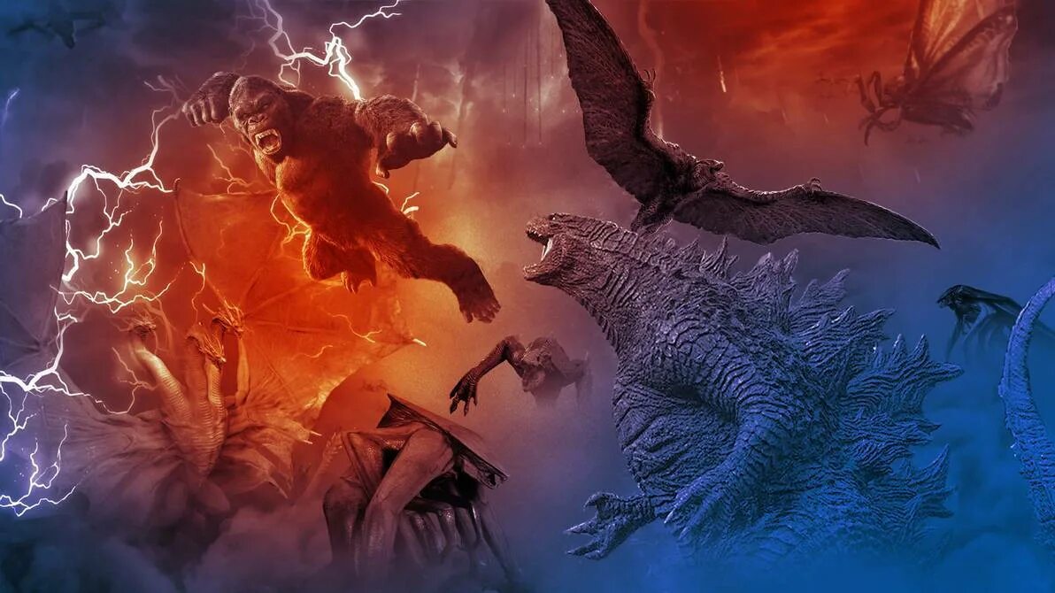 Godzilla king yangi imperiya uzbek tilida. Годзилла 2014 MONSTERVERSE. MONSTERVERSE Годзилла. Гидора MONSTERVERSE. MONSTERVERSE Годзилла против Конга.