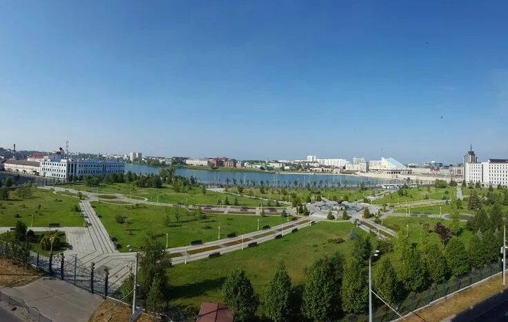 Парк Тысячелетия, красивый парк в Казани