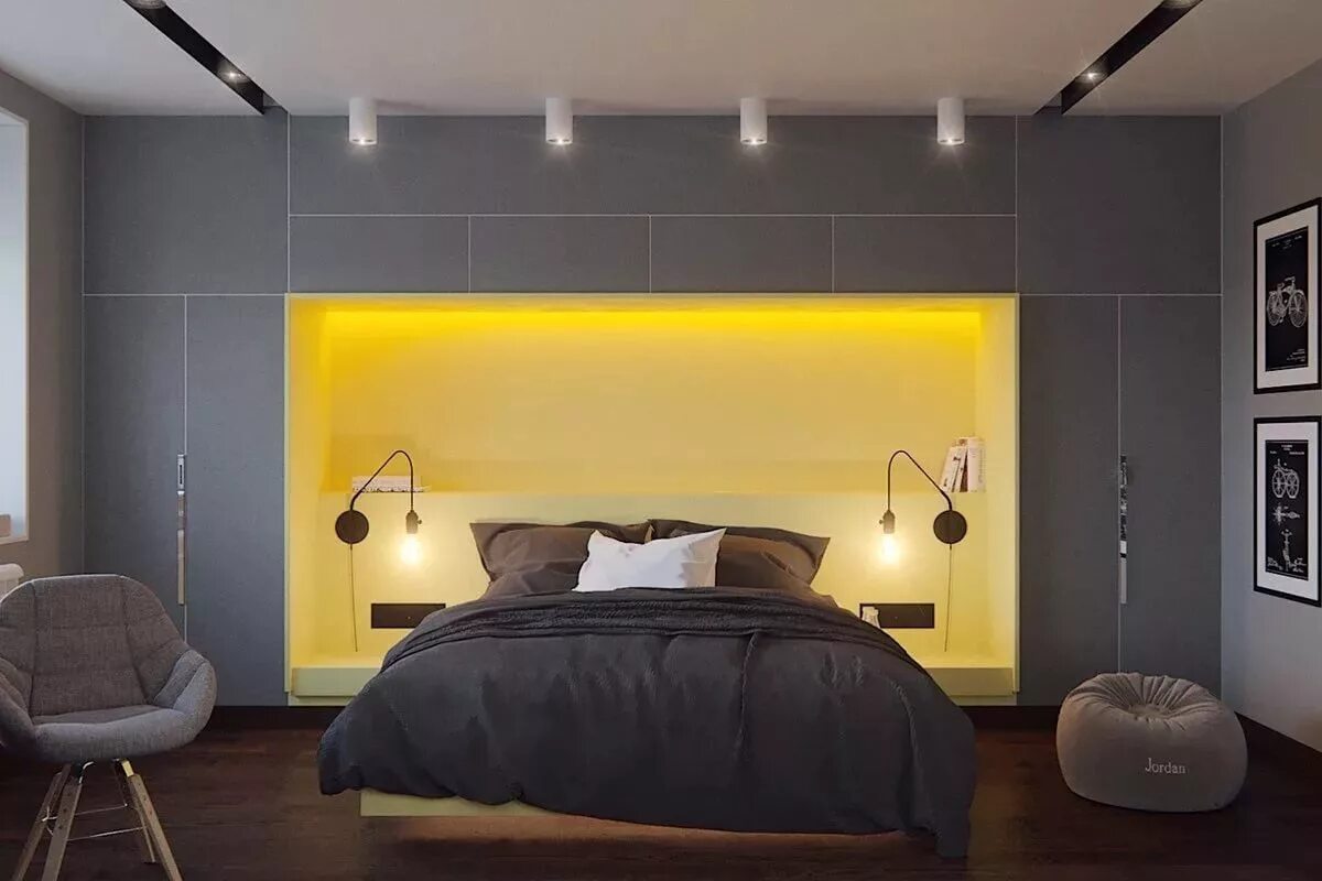 Bedroom light. Стильная спальня. Цветовые решения для спальни. Освещение в спальне. Светильники в спальню.