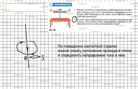В каком направлении повернется
