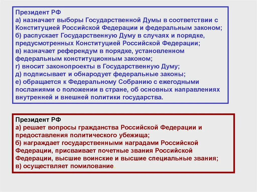 Конституционные основы президента рф. Назначает выборы президента РФ. Выборы государственной Думы Российской Федерации назначает:. Назначение выборов президента Российской Федерации.