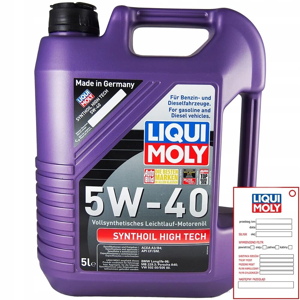 Масло liqui moly synthoil high. Liqui Moly Diesel High Tech" 5w-40 5л. Liqui Moly Synthoil High Tech 5w-40. Liqui Moly Synthoil High Tech 5w40 (5л) 1925. Liqui Moly 5w40 Synthoil.