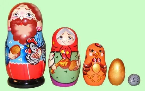 Матрешка герой под роспись герои матрешки