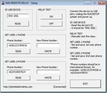 Software setup