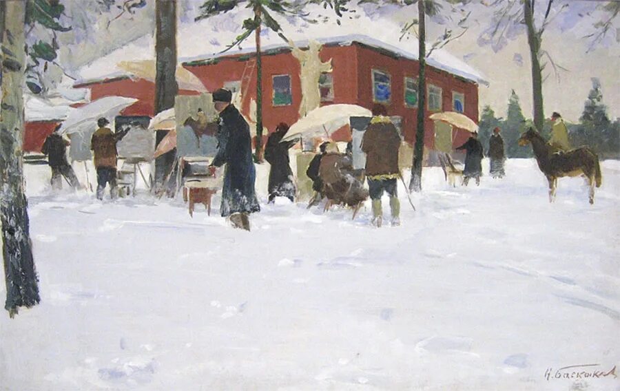 Баскаков художник. Баскаков художник