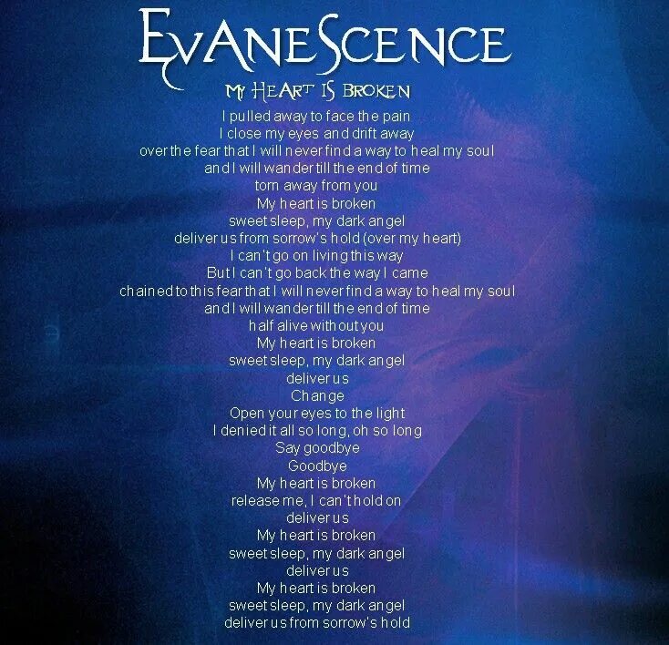 Evanescence broken. Evanescence Heart. Evanescence my Heart is broken. Перезвоню broken. Текст. Брейк май харт текст