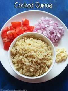 Вареный киноа калории
