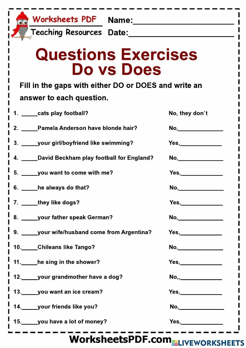 Do you present simple questions. Английский present simple Worksheet. Do does Worksheets. Вопросы с do does Worksheets. Did didn't Worksheets.