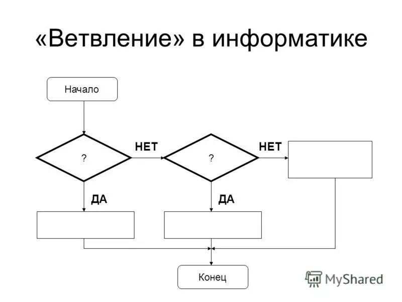 Что такое ветвление в информатике