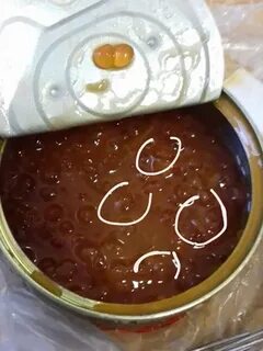 Личинки в икре