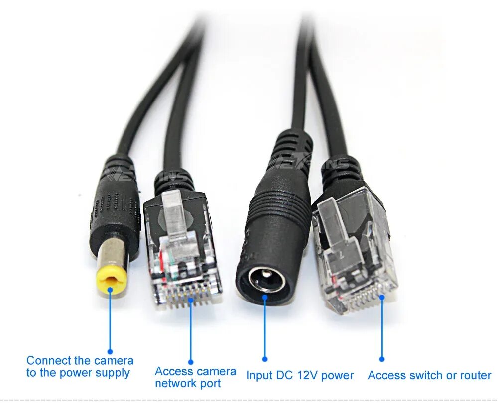 Rj 45 poe. POE сплиттер для IP камер 12 в. Ethernet POE сплиттер адаптер dc12v для IP-камеры (2 шт комплект).. RJ 45 питание POE. POE адаптер 12в для IP-камер.