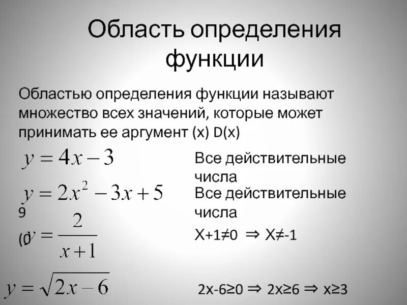 Область функции условия. Область определения и область значения функции. Понятие функции. Область определения и множество значений функции. Как определить область определения функции по алгебре. Что называется областью определения функции в алгебре.