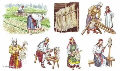Чем занимались люди в древней руси