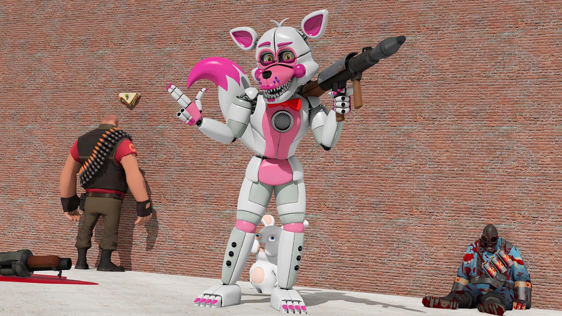 Фантайм Фокси гигант. Giant Funtime Foxy giant. Фантайм Фокси гигант в городе. Кит герцога фантайм. Фантайм привязка вк