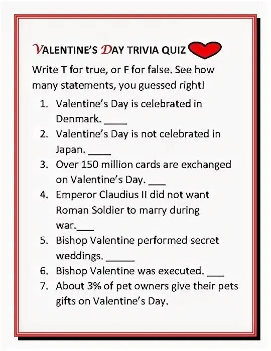 Дай квиз. St Valentine's Day Quiz. Valentine's Day Quiz for teens.