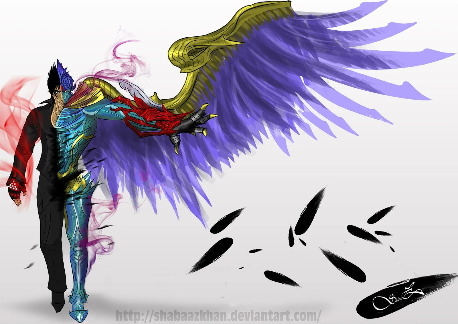 Vengeance devils work. Кадзуя мисима демон. Vengeance devils work. Теккен: кровная месть (2011). Devil jin аниме.