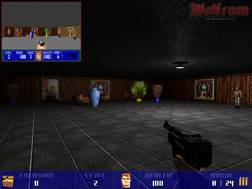 Мод дос. Wolfram Wolfenstein 3d русская. Wolfenstein 3d Remake. Вольфрам игра. Wolfram Wolfenstein.