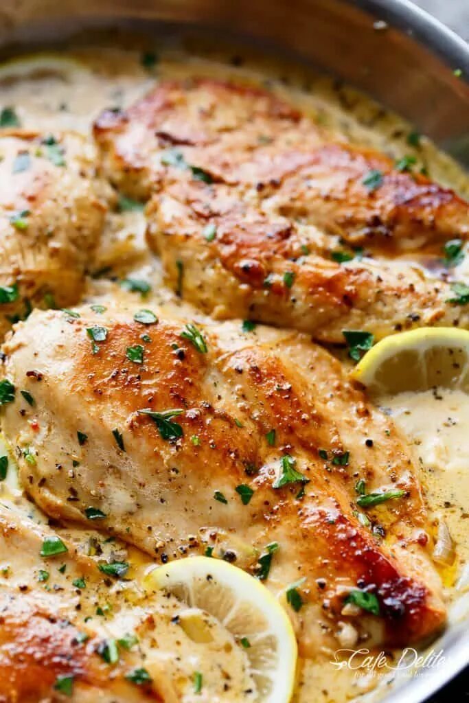 Скалопини Чикенс. Скалопини из индейки. Блюда из курицы. Вкусное второе блюдо