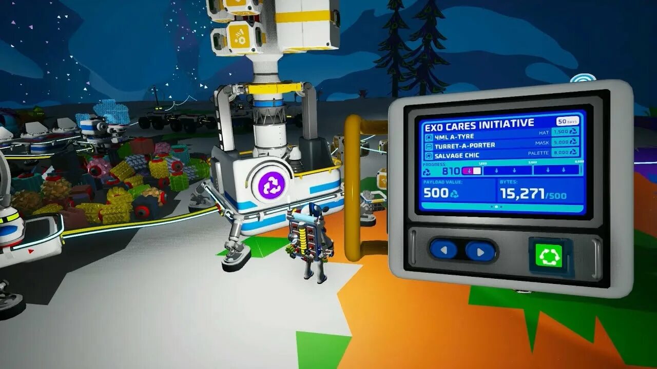 Astroneer exo. Astroneer упаковщик. платформа заказов exo astroneer. астронир автоматизация. астронир сканер зондов.