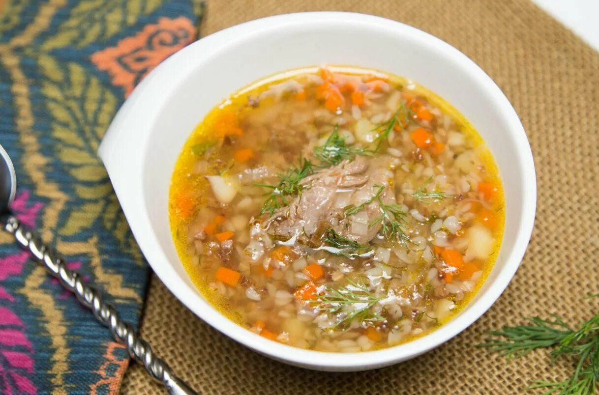 Суп гречневый с курицей и картошкой рецепт
