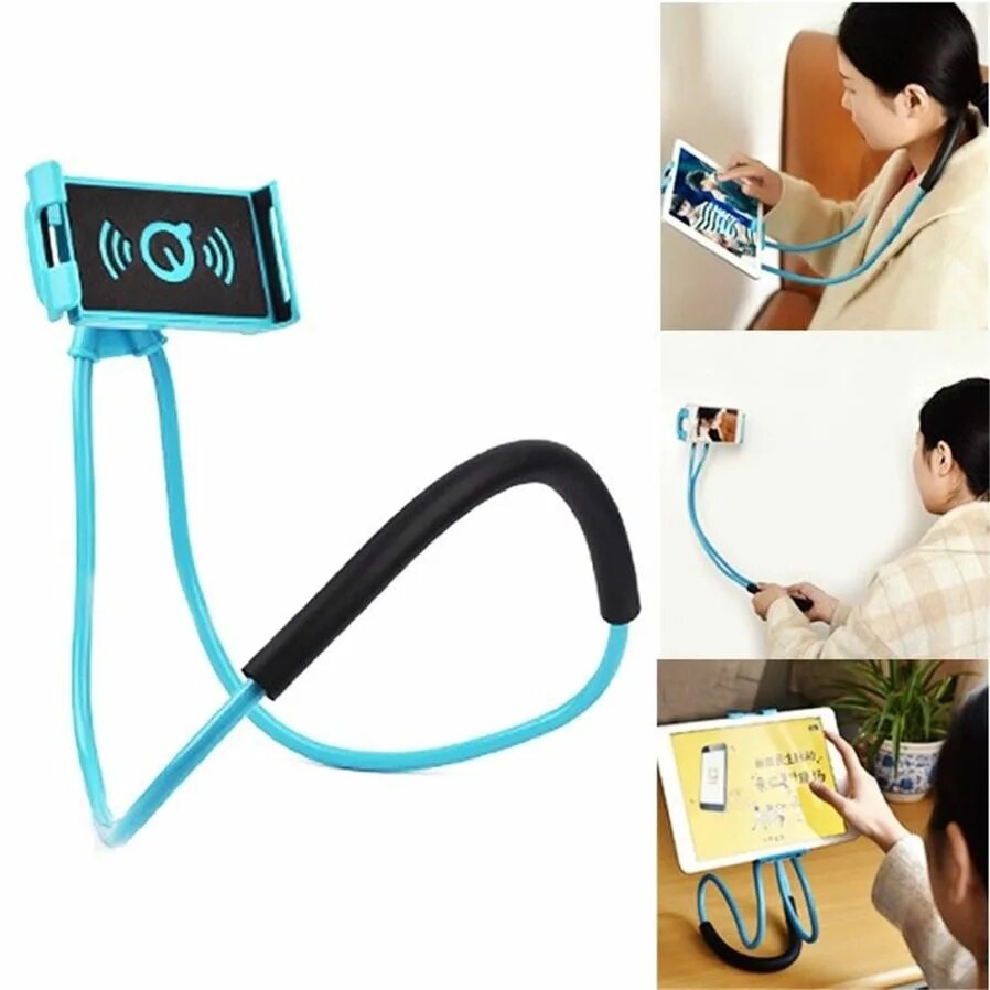 Гибкий держатель для ipad 10. Подставка для телефона на шею. Lazy bracket. Гибкий держатель для планшета. Настольный держатель yuemi mobile phone desktop stand.