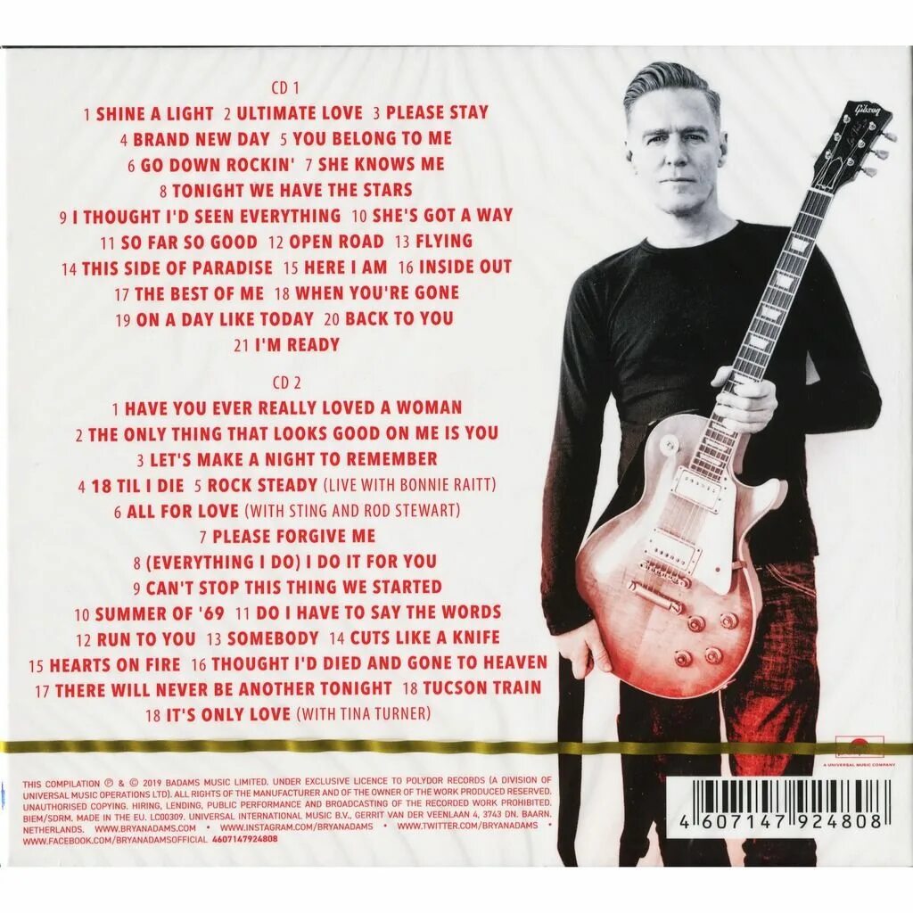 Bryan adams cloud. Bryan adams on a day like today. bryan adams greatest hits 2cd. bryan adams – ultimate (cd). bryan adams greatest hits album.