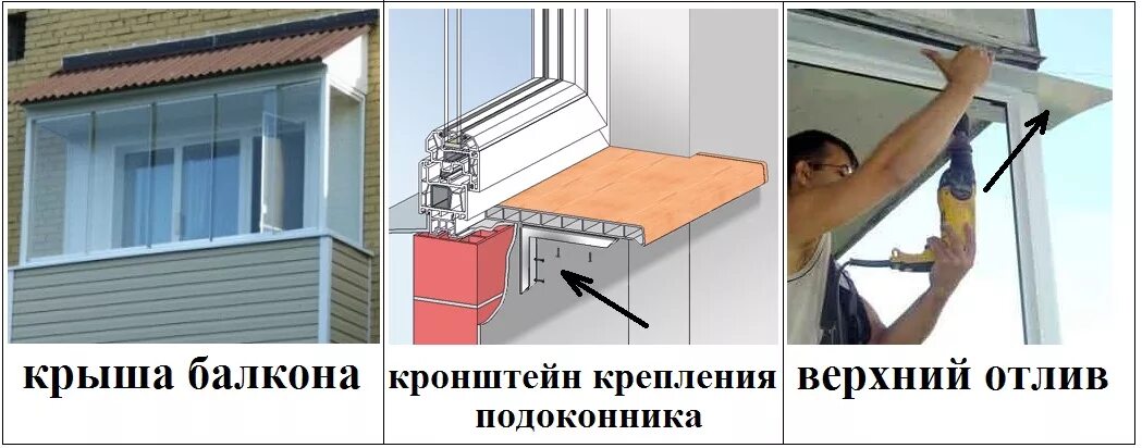 Отлив на балконе верхний. Отлив верхний на лоджию. Монтаж пластиковых окон на лоджии. Отлив для остекления балкона.