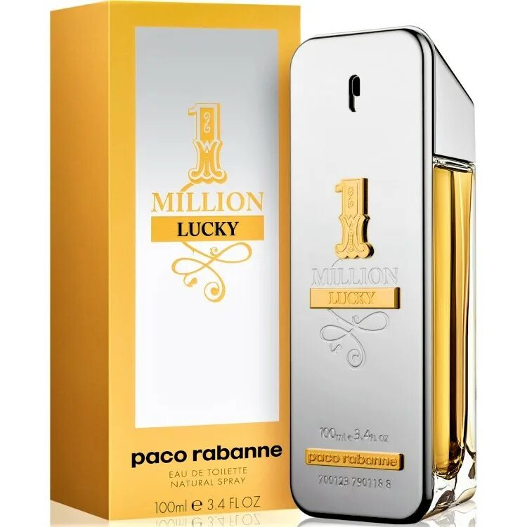 Paco Rabanne 1 million Lucky 100 мл. Paco Rabanne 1 million Lucky, 100ml, EDT. Paco Rabanne one million 100 ml. Paco Rabanne 1 million Lucky men 100ml EDT. Мужская вода миллион