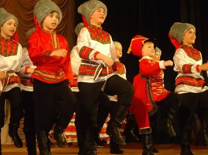 Занятие фольклор
