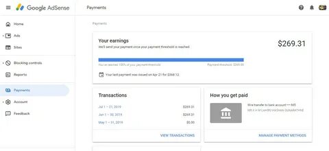 Payments received перевод