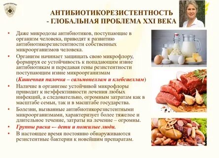 Мясо после антибиотиков