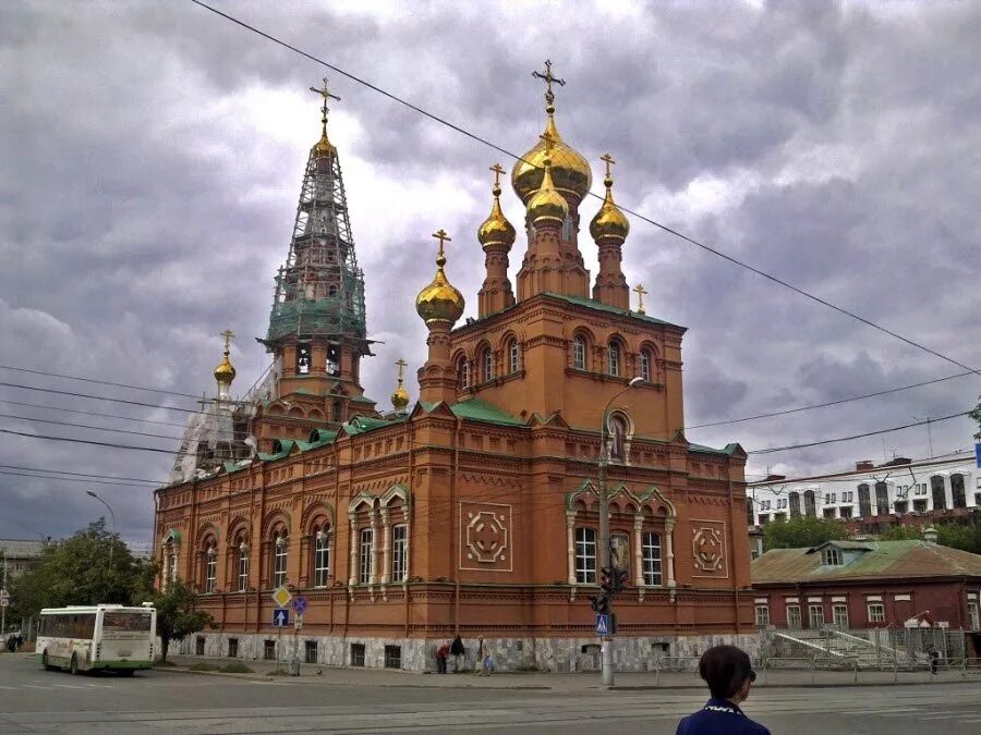 Что посетить в перми. Вознесенская Феодосьевская Церковь Пермь. Вознесенско-Фиодосиевская Церковь Перми. Вознесенский храм Пермь. Храм Вознесения Господня Пермь.