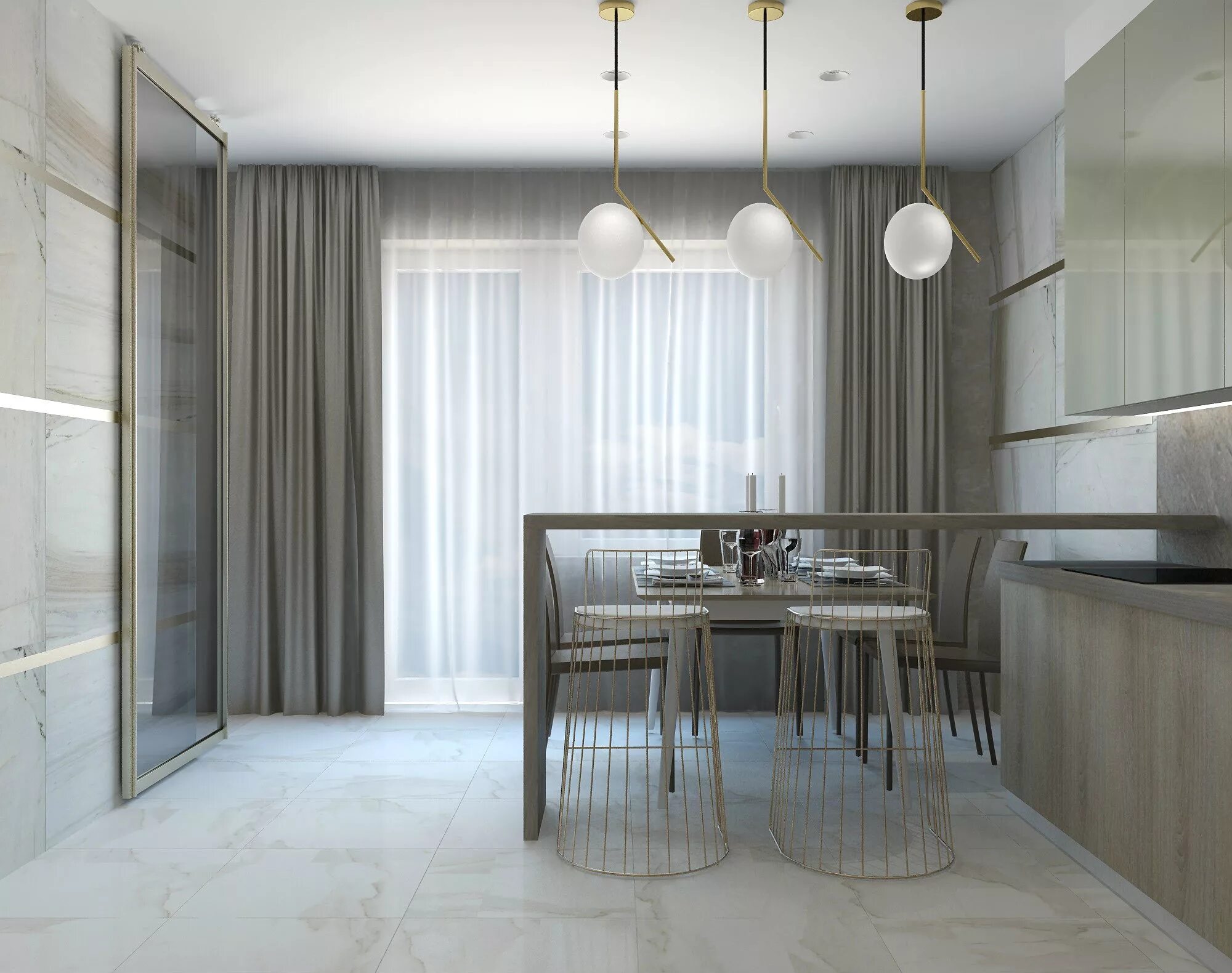 3 Distinctly Themed Apartments Under 800 Square Feet with Floor plans