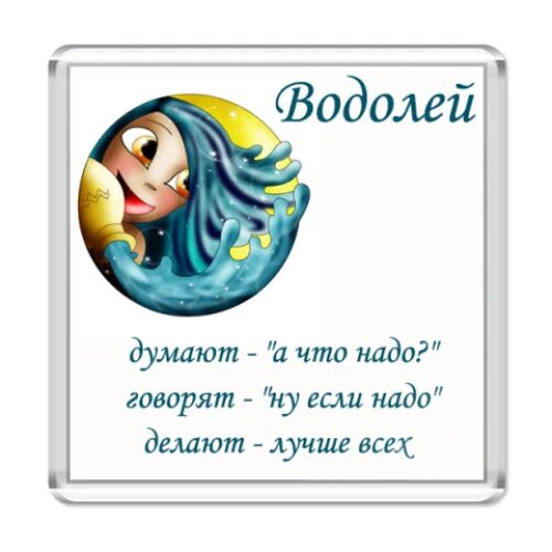 Водолей. Я Водолей. Магнит Водолей. Водолей смешные картинки.