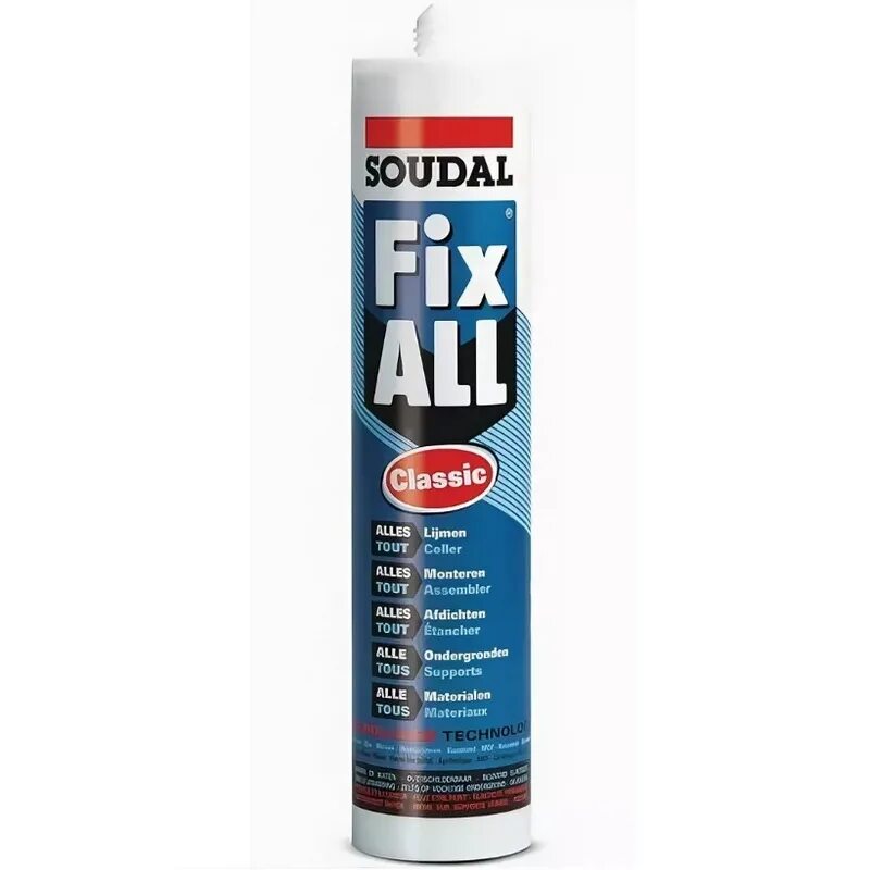 Герметик Soudal Fix all. Soudal Fix all Classic Multi use. Клей-герметик Soudal эластичный быстросхватывающийся Fix all 290мл белый. Клей-герметик Soudal Fix all, 290 мл. Fix all flexi