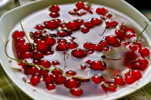Можно ли варить красную смородину с веточками