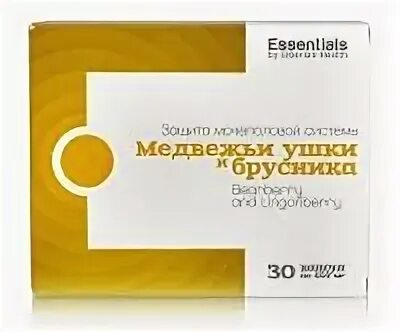 Essentials медвежьи ушки и брусника
