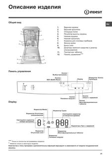 Индезит dsg 0517 инструкция