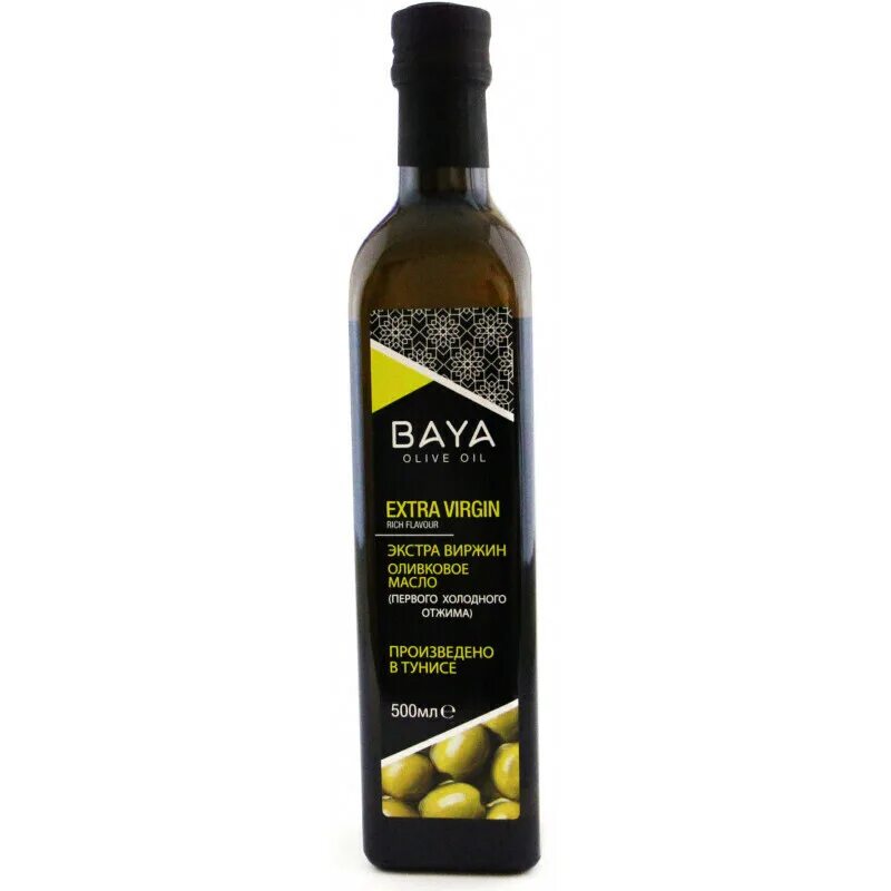 Baya Экстра Вирджин оливковое масло. Масло оливковое baya 500 мл. Оливковое масло Тунис baya. Baya Экстра Вирджин оливковое масло 1 л. Оливковое масло baya