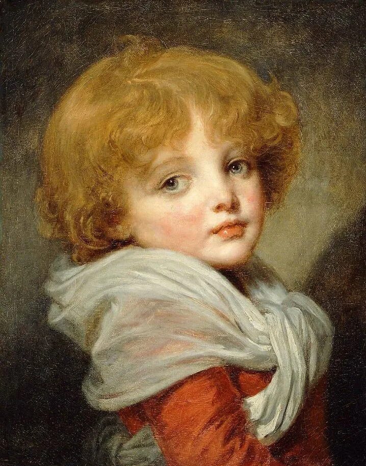 Мальчики 18 века. Jean-Baptiste Greuze художник.