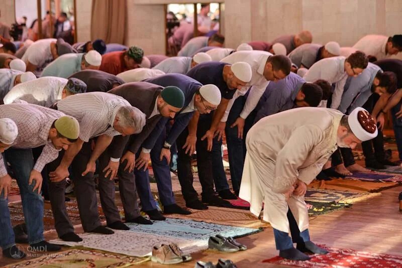 Намаз. Коллективный намаз. Намаз в мечети. Что такое намаз у мусульман.