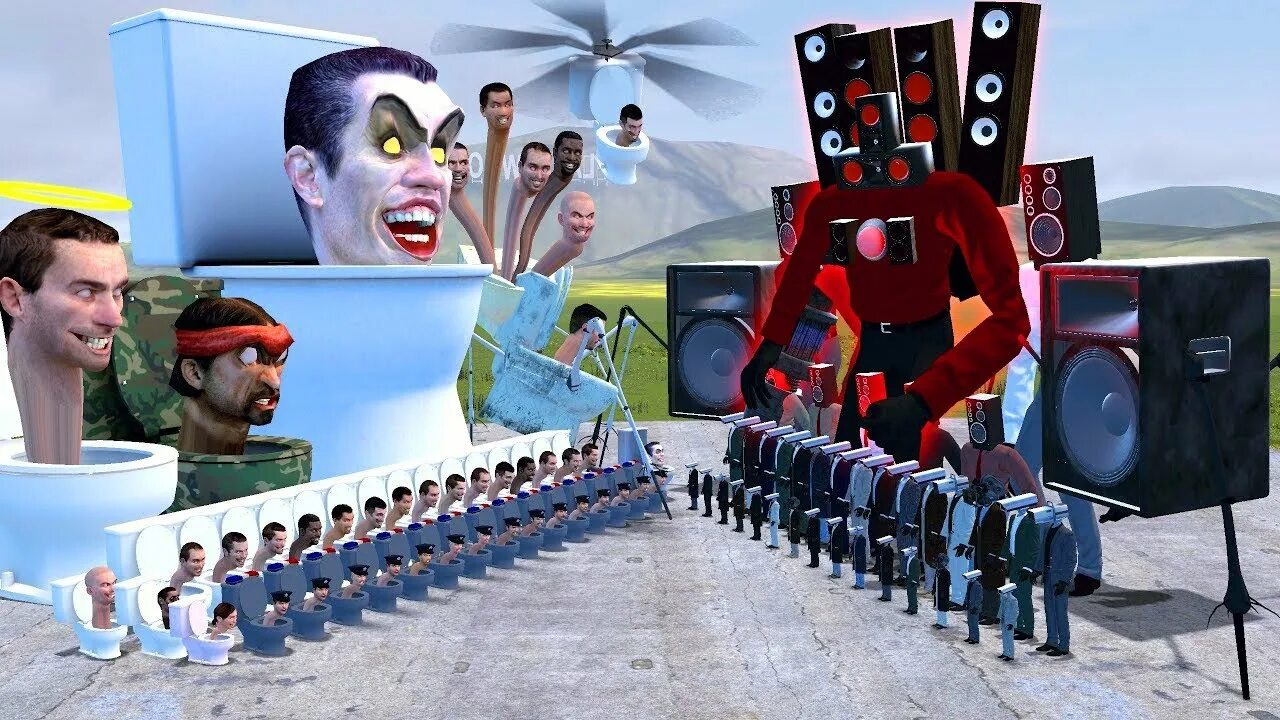 Мод скибиди ученого 2.0. Garry&#039;s mod. тройной титан гаррис мод. скибиди зомби спикер мен титан. speaker man skibidi toilet.