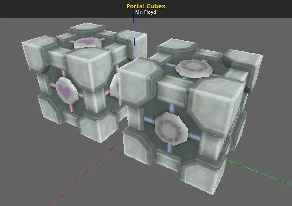 Half cube. Халф лайф куб. куб из portal 2. portal 1 cube. cube half life 2.
