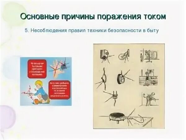 2 класс поражения током. Плакат электробезопасность в быту. Плакат по электробезопасности в быту. Причины поражения током в быту.