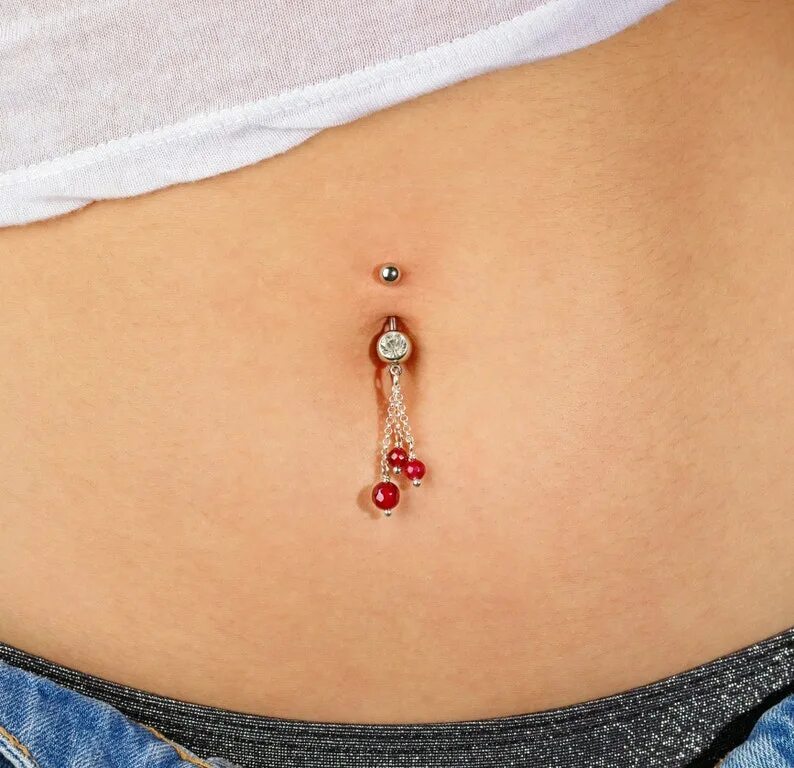 Пуп 3. Dangly belly Ring.