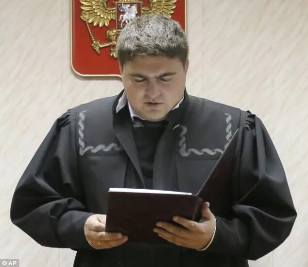 Russian judge. Russian judge