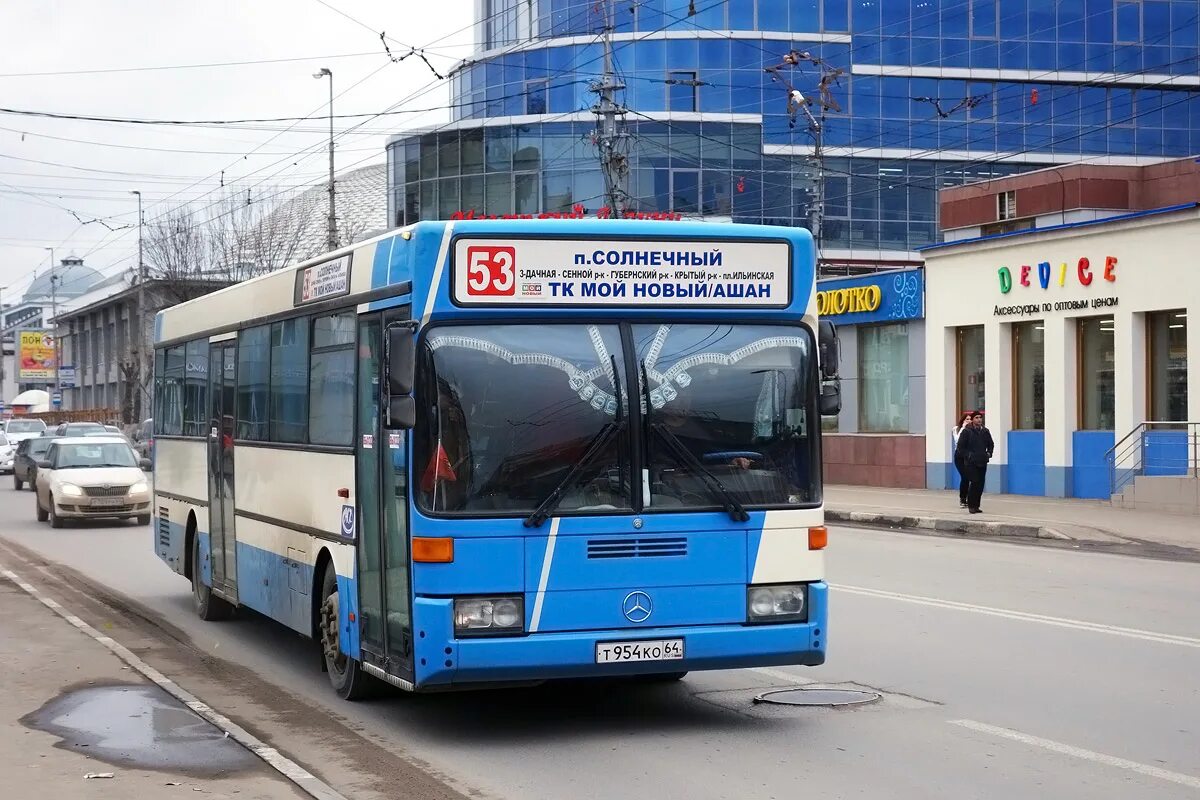 Транспорт автобус 6. 53 Автобус Саратов. Маршрут 53 Саратов. Маршрут 53 автобуса Саратов. Mercedes o405 Саратов.