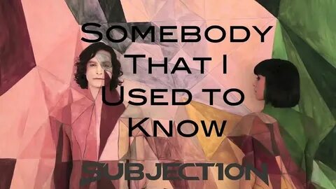 Used to know song