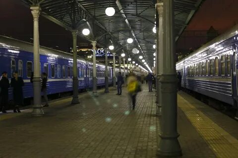 Москва вокзал ночью